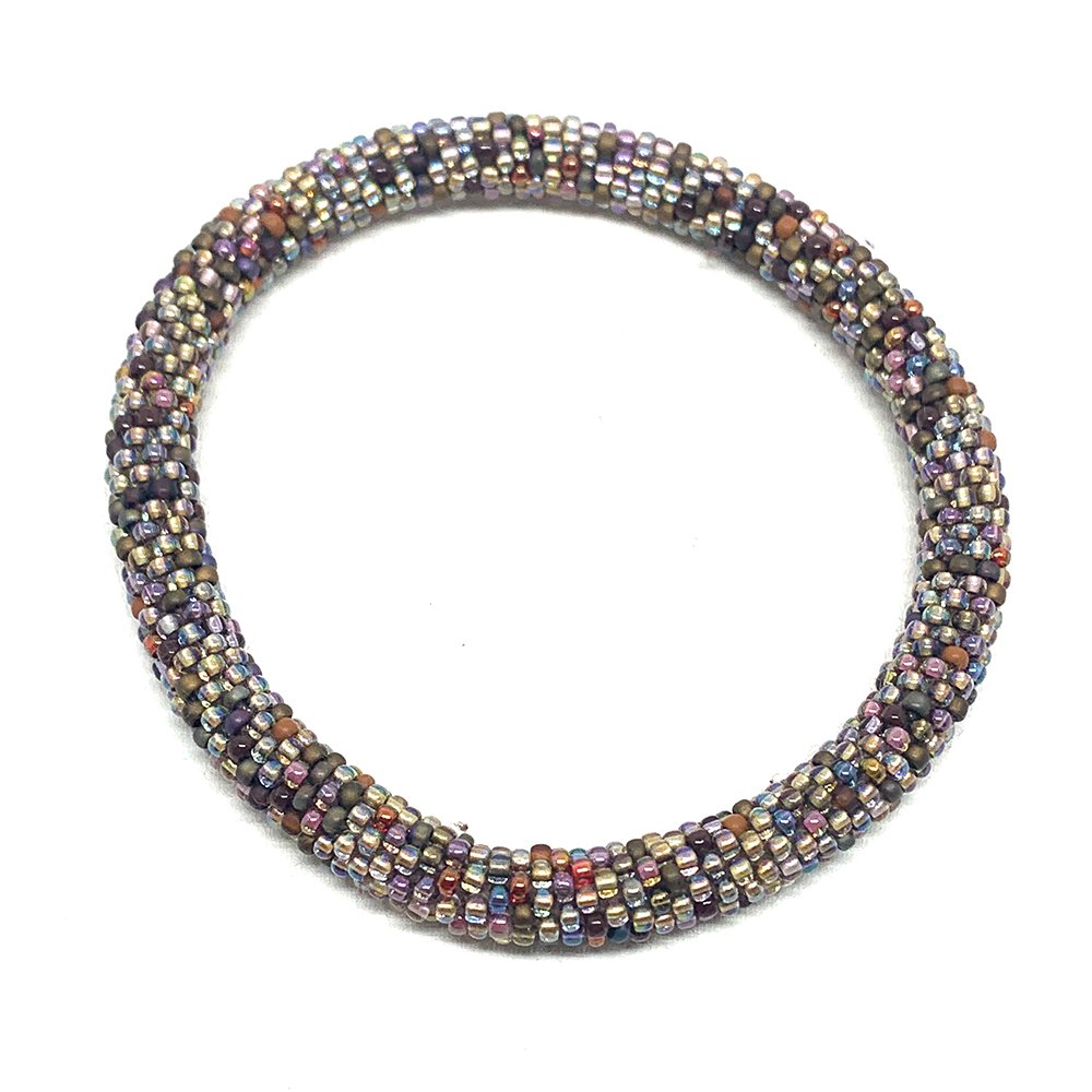Bracciale nepalese DONUTS MULTICOLORE