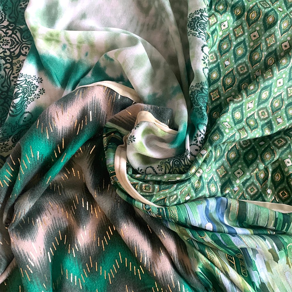 FOULARD OVERSIZE MULTICOLORE1