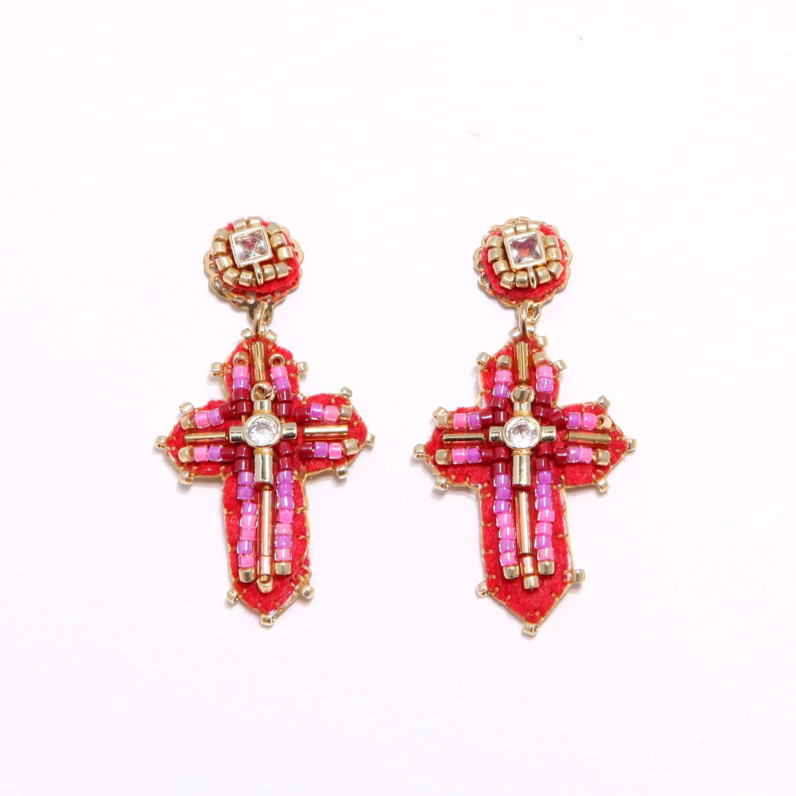 marta rouge boucle d oreilles 15 euros