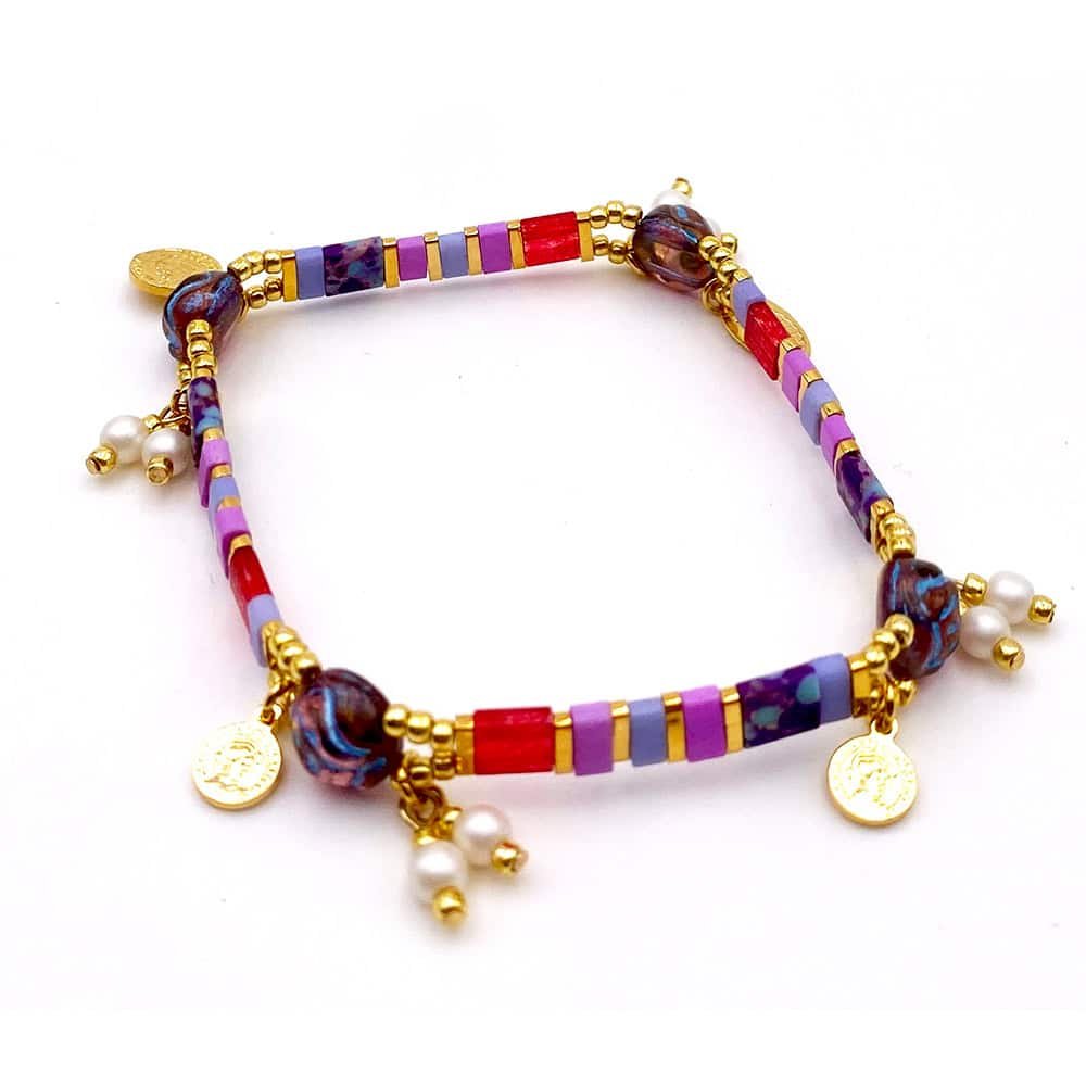 Bracelet Tila Perles de Culture Parme 2