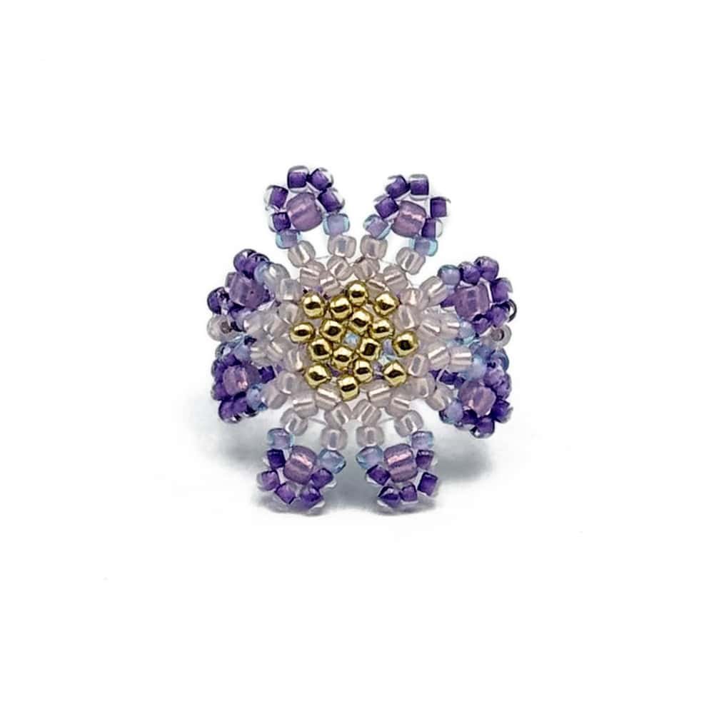 BAGUE ALOHA PARME JAUNE