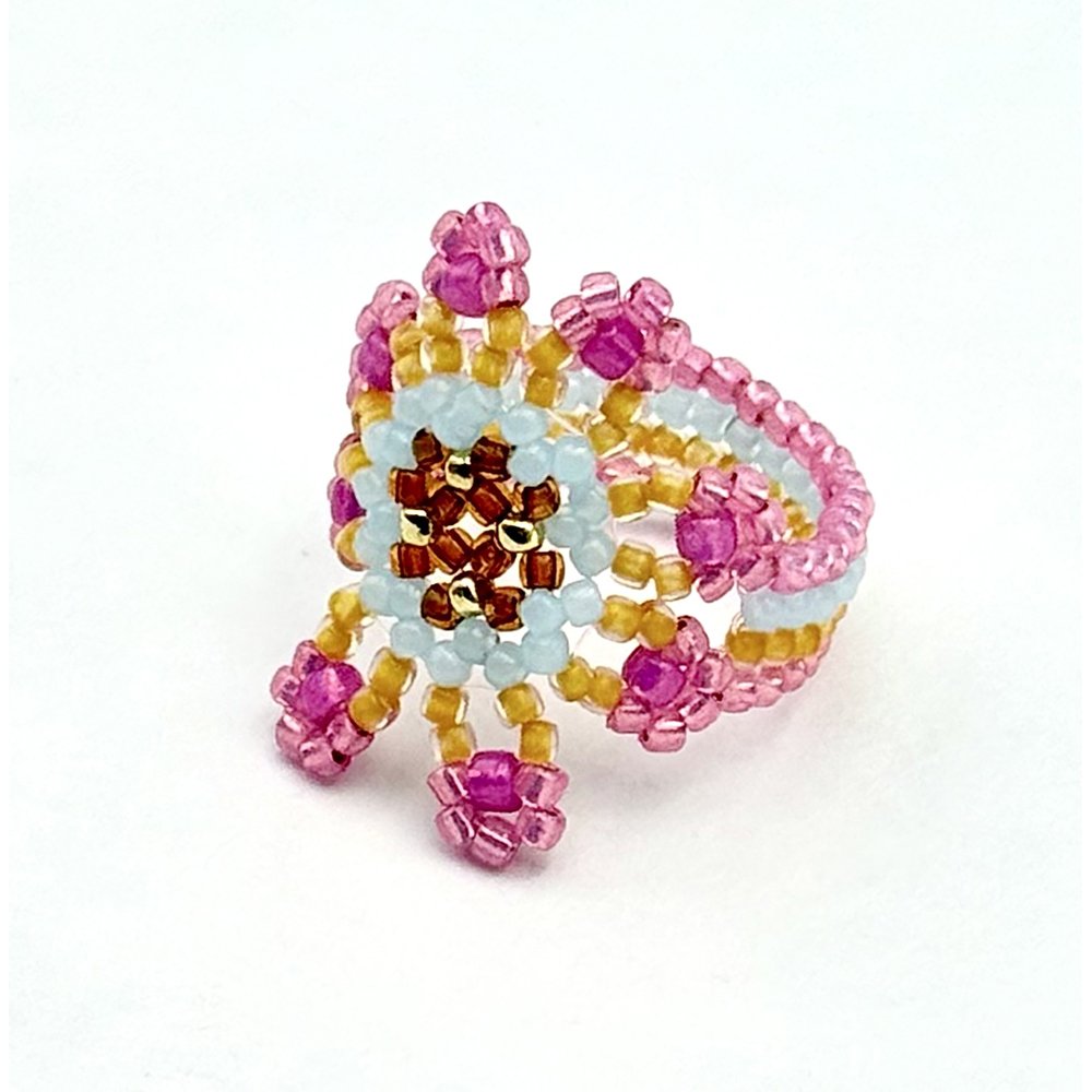 BAGUE ALOHA PARME TURQUOISE 1