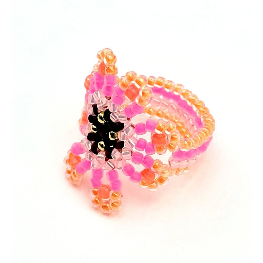 BAGUE ALOHA ROSE ORANGE