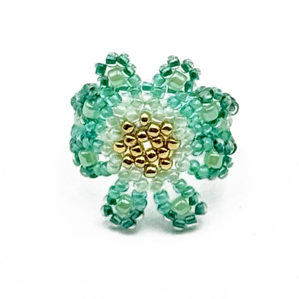 BAGUE ALOHA VERT FLUO