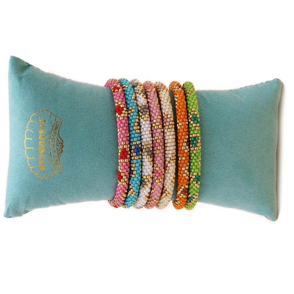 Bracelet Népalais Donuts Flower