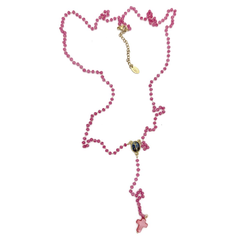 Chapelet Pop Marie Grenadine